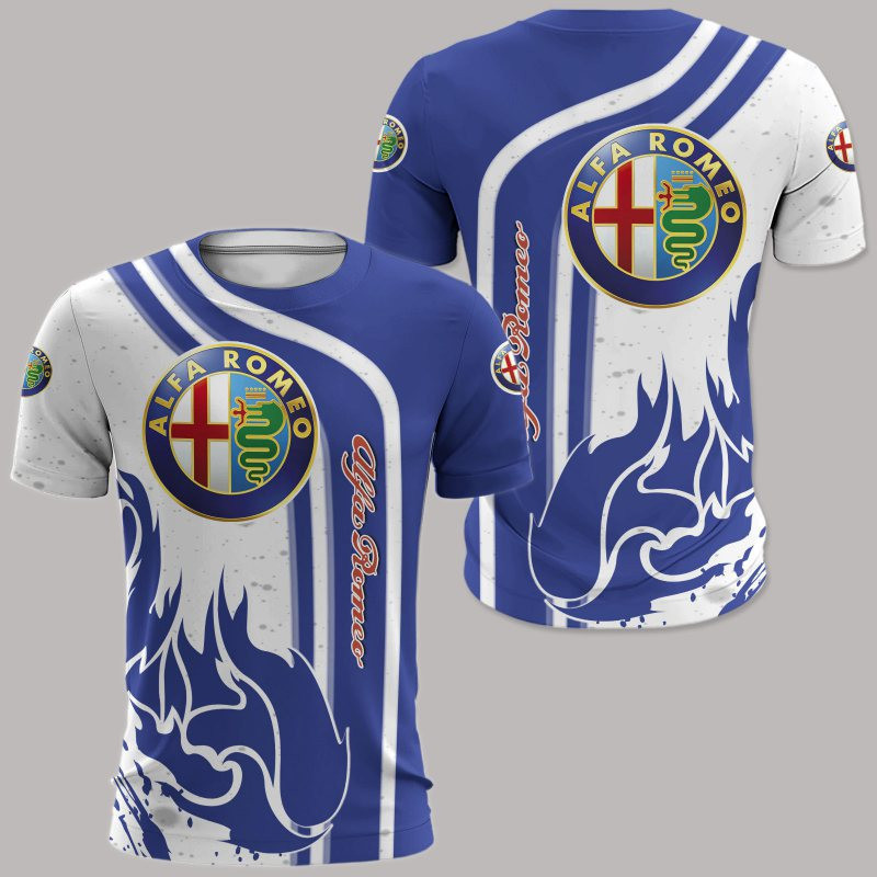 Alfa Romeo Printing T-Shirt, Polo, Hoodie, Zip, Bomber 9785