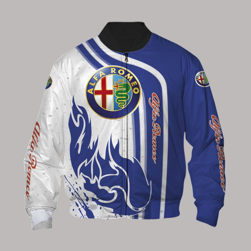 Alfa Romeo Printing T-Shirt, Polo, Hoodie, Zip, Bomber 9785