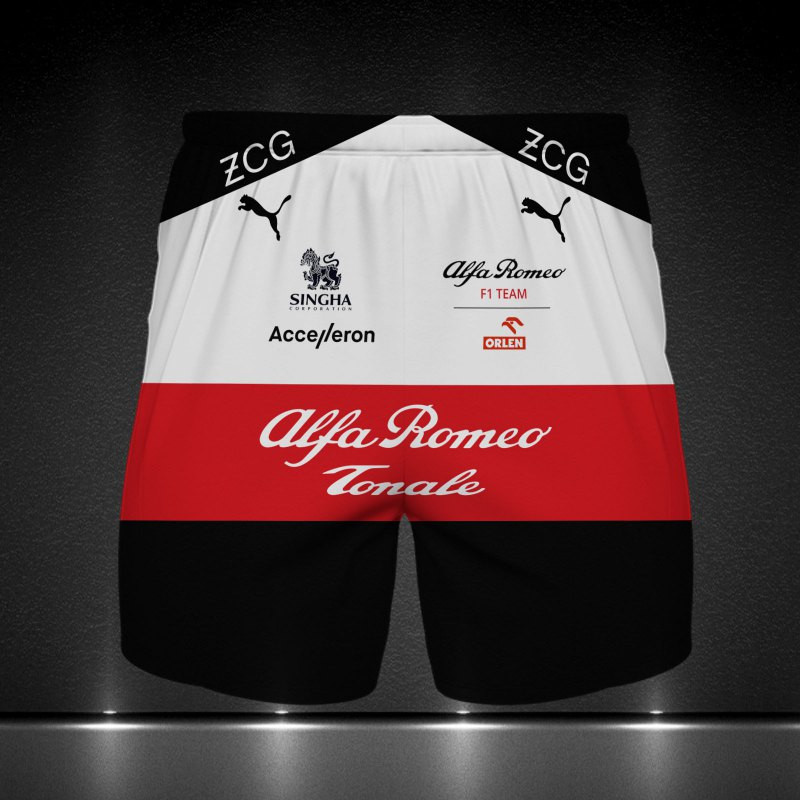 Alfa Romeo Racing ORLEN Printing T-Shirt, Polo, Hoodie, Zip, Bomber 9683