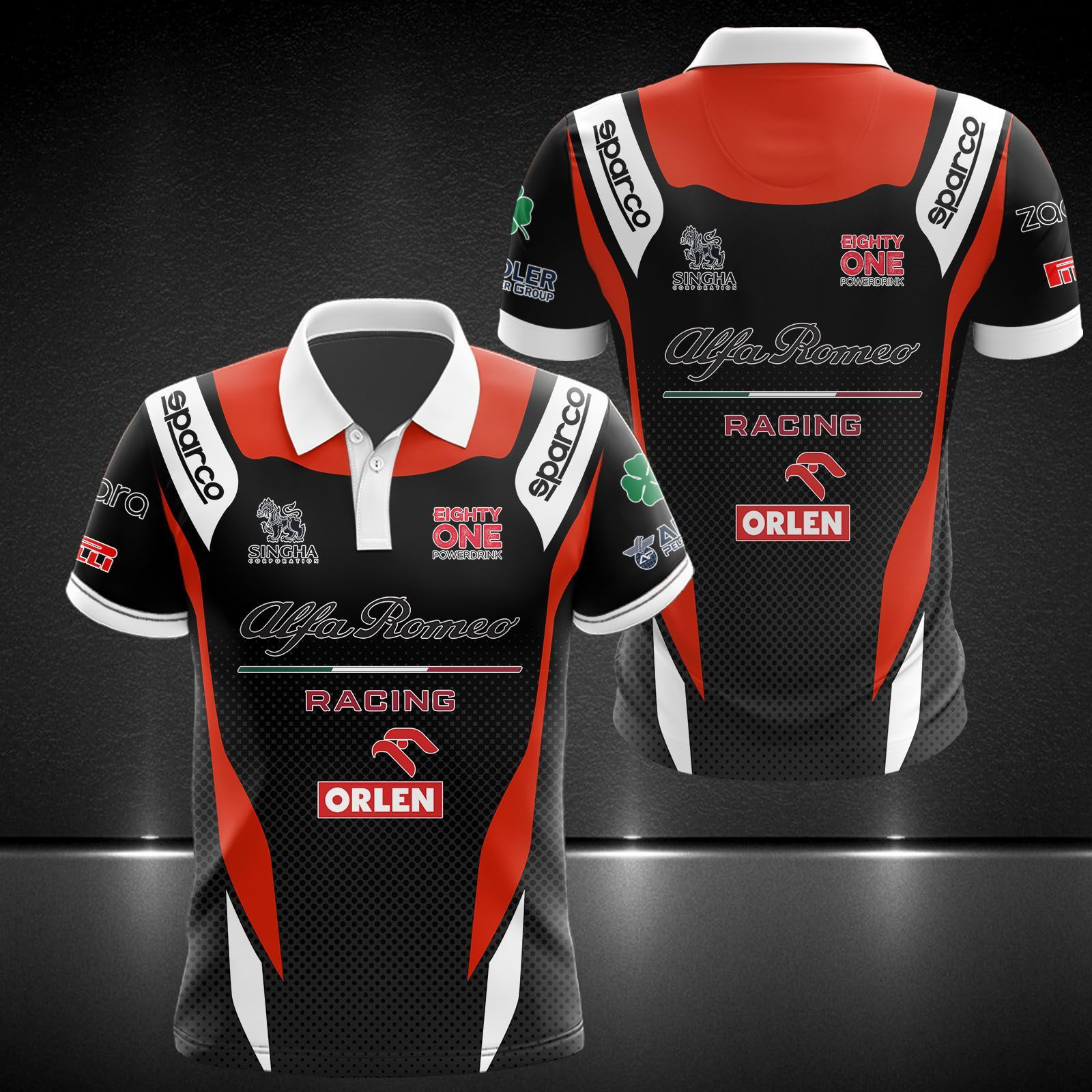 Alfa Romeo T-Shirt, Polo, Hoodie, Zip, Bomber 01