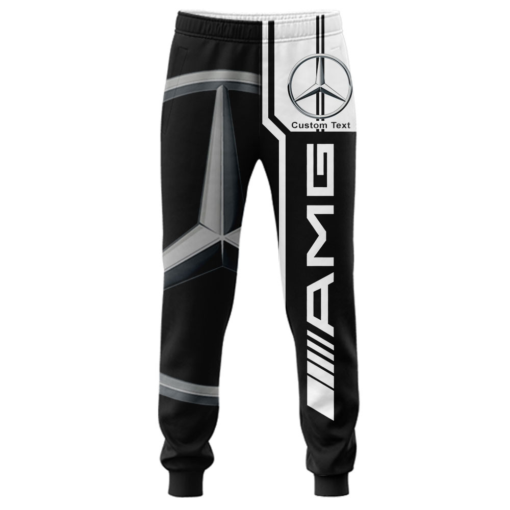 AMG 3D Apparel Zip Hoodie,Pant,Polo, Button Hawaii Shirt Personalized
