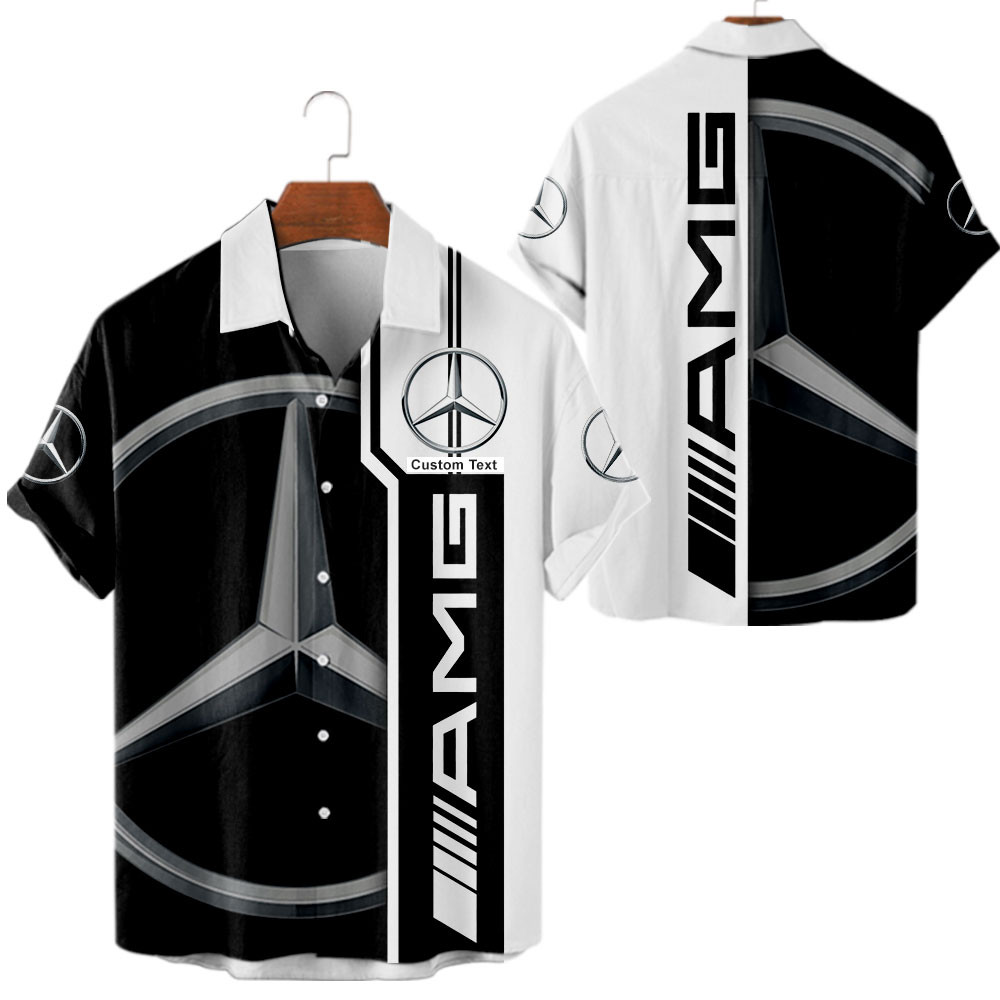 AMG 3D Apparel Zip Hoodie,Pant,Polo, Button Hawaii Shirt Personalized