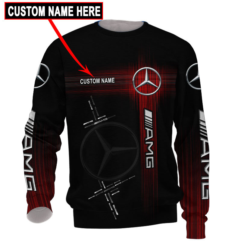 AMG Skull Tshirt, sweatshirt, Polo, Hawaiian, Hoodie 3D Apparel Full Printing Custom Name