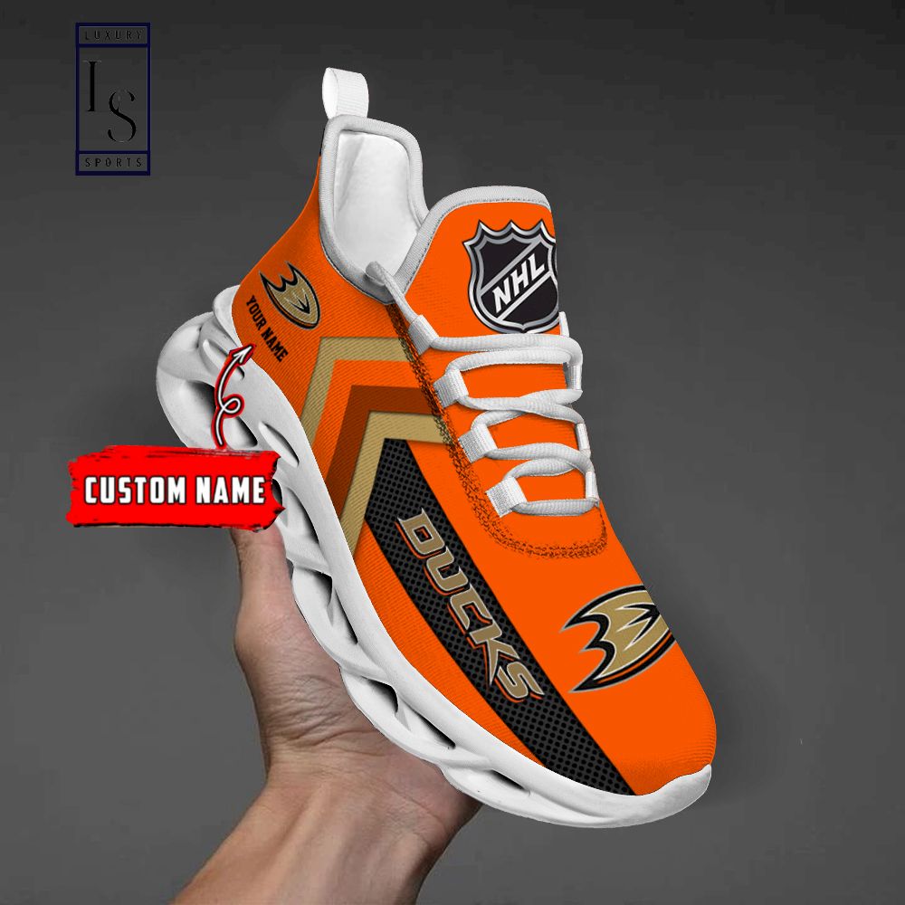 Anaheim Ducks NHL Personalized Max Soul Shoes