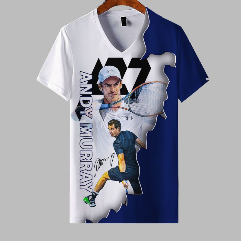 Andy Murray Printing T-Shirt, Polo, Hoodie, Zip, Bomber 11024
