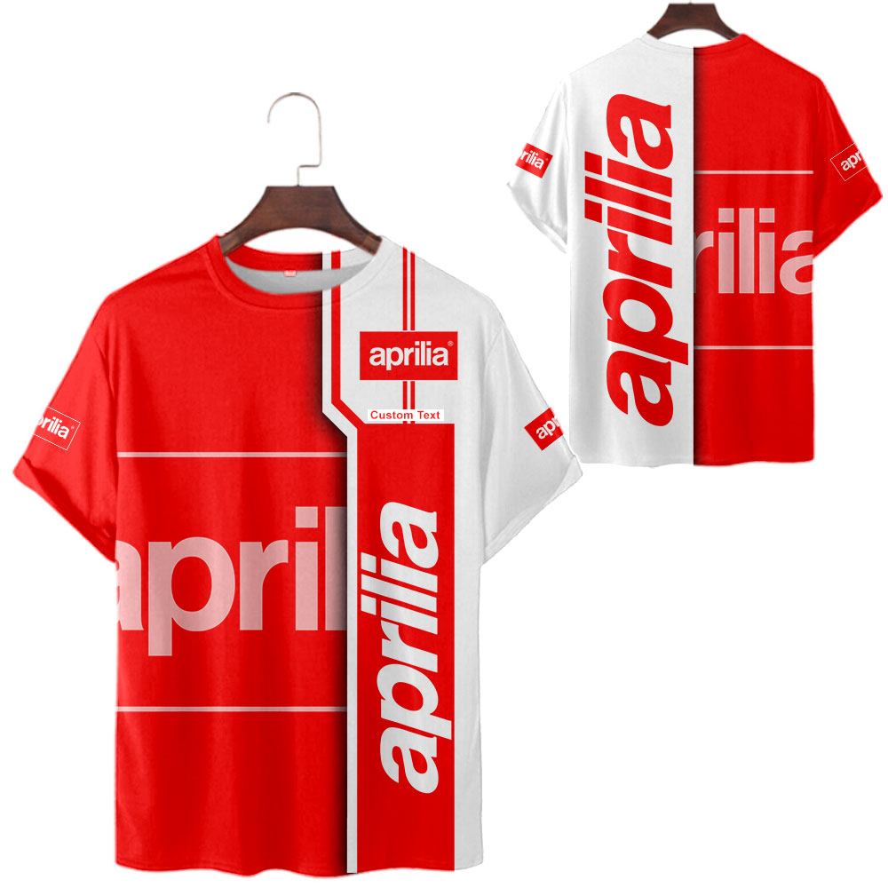 Aprilia 3D Apparel Zip Hoodie,Pant,Polo, Button Hawaii Shirt Personalized