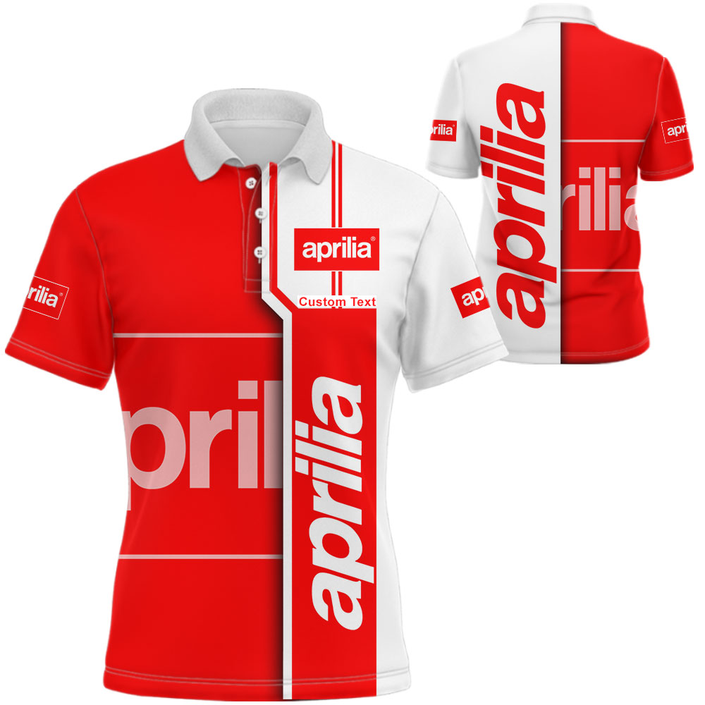 Aprilia 3D Apparel Zip Hoodie,Pant,Polo, Button Hawaii Shirt Personalized