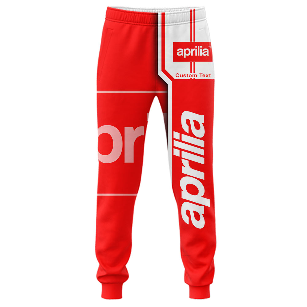 Aprilia 3D Apparel Zip Hoodie,Pant,Polo, Button Hawaii Shirt Personalized