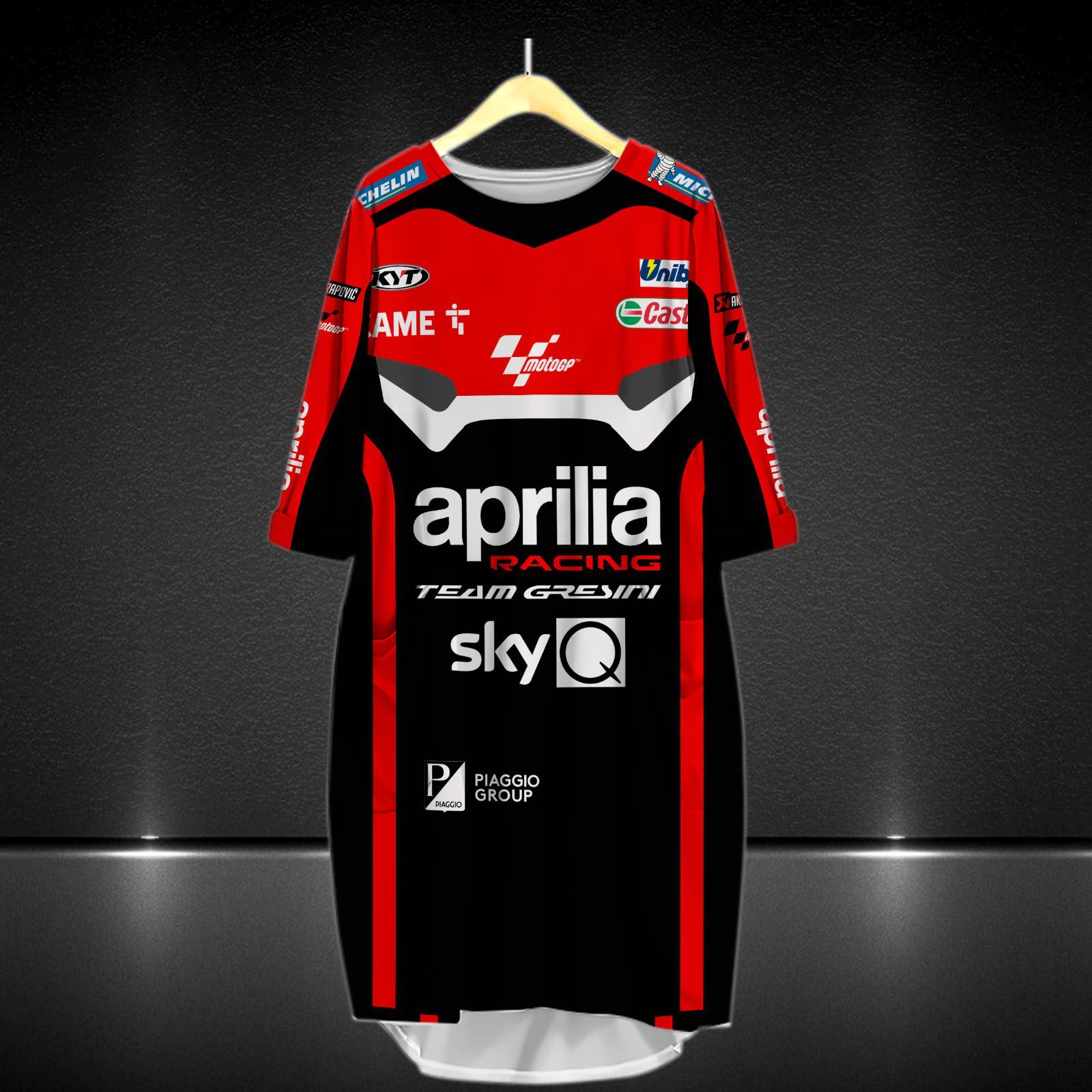 Aprilia Racing Team Gresini Printing T-Shirt, Polo, Hoodie, Zip, Bomber 9165