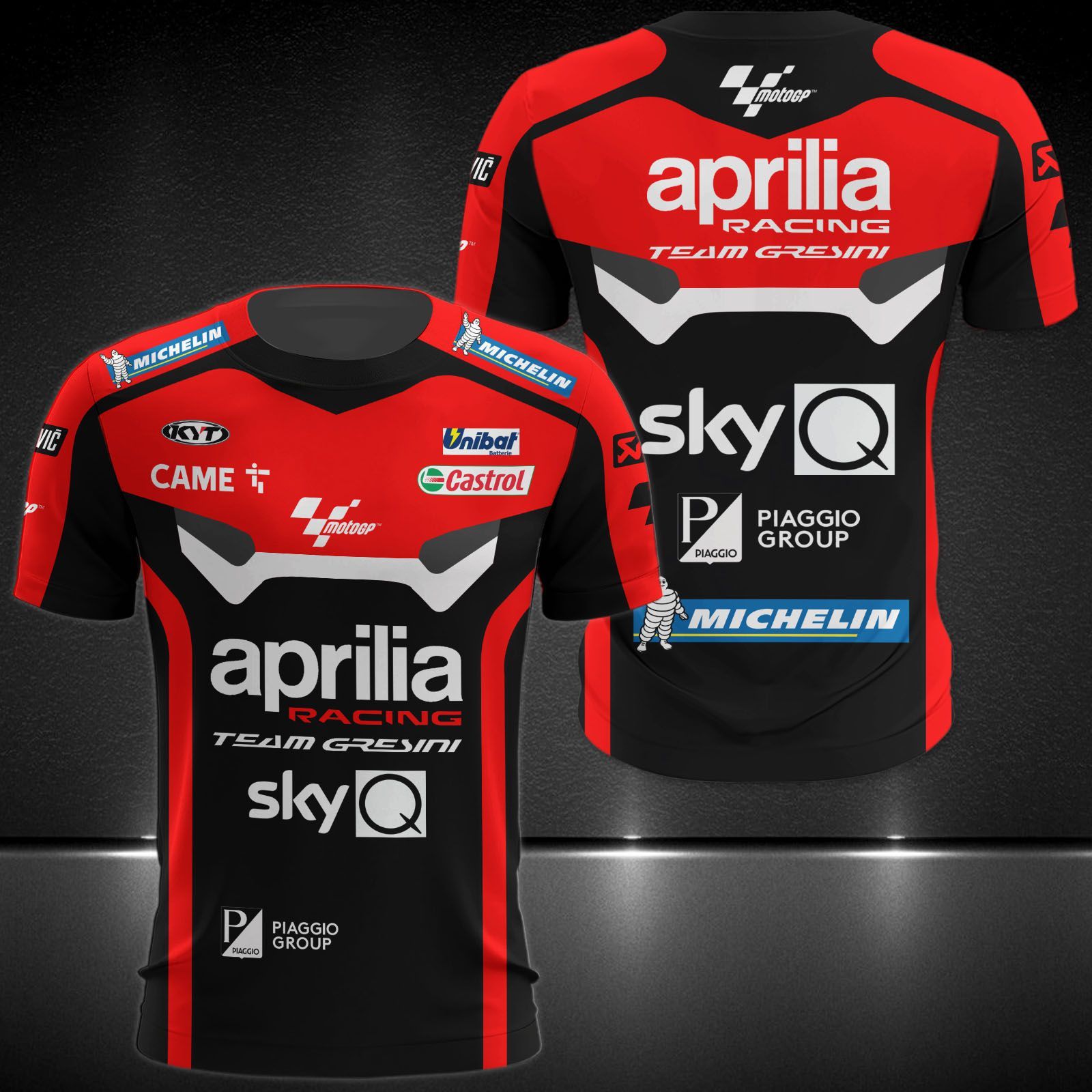 Aprilia Racing Team Gresini Printing T-Shirt, Polo, Hoodie, Zip, Bomber 9165