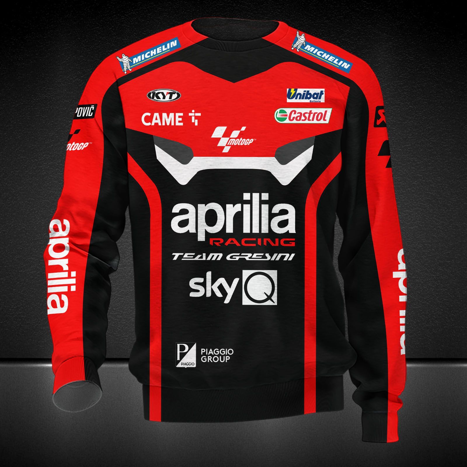 Aprilia Racing Team Gresini Printing T-Shirt, Polo, Hoodie, Zip, Bomber 9165