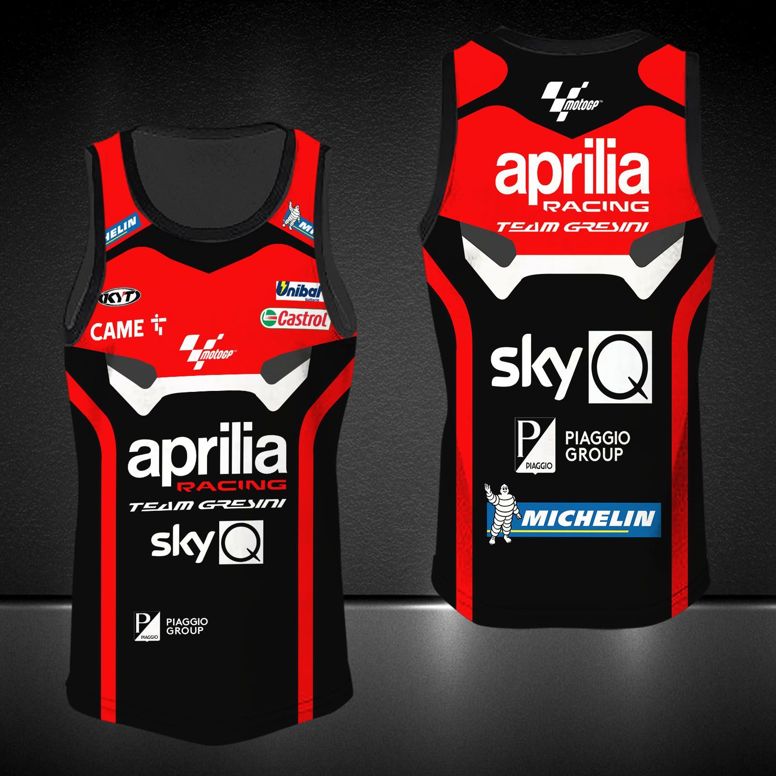 Aprilia Racing Team Gresini Printing T-Shirt, Polo, Hoodie, Zip, Bomber 9165