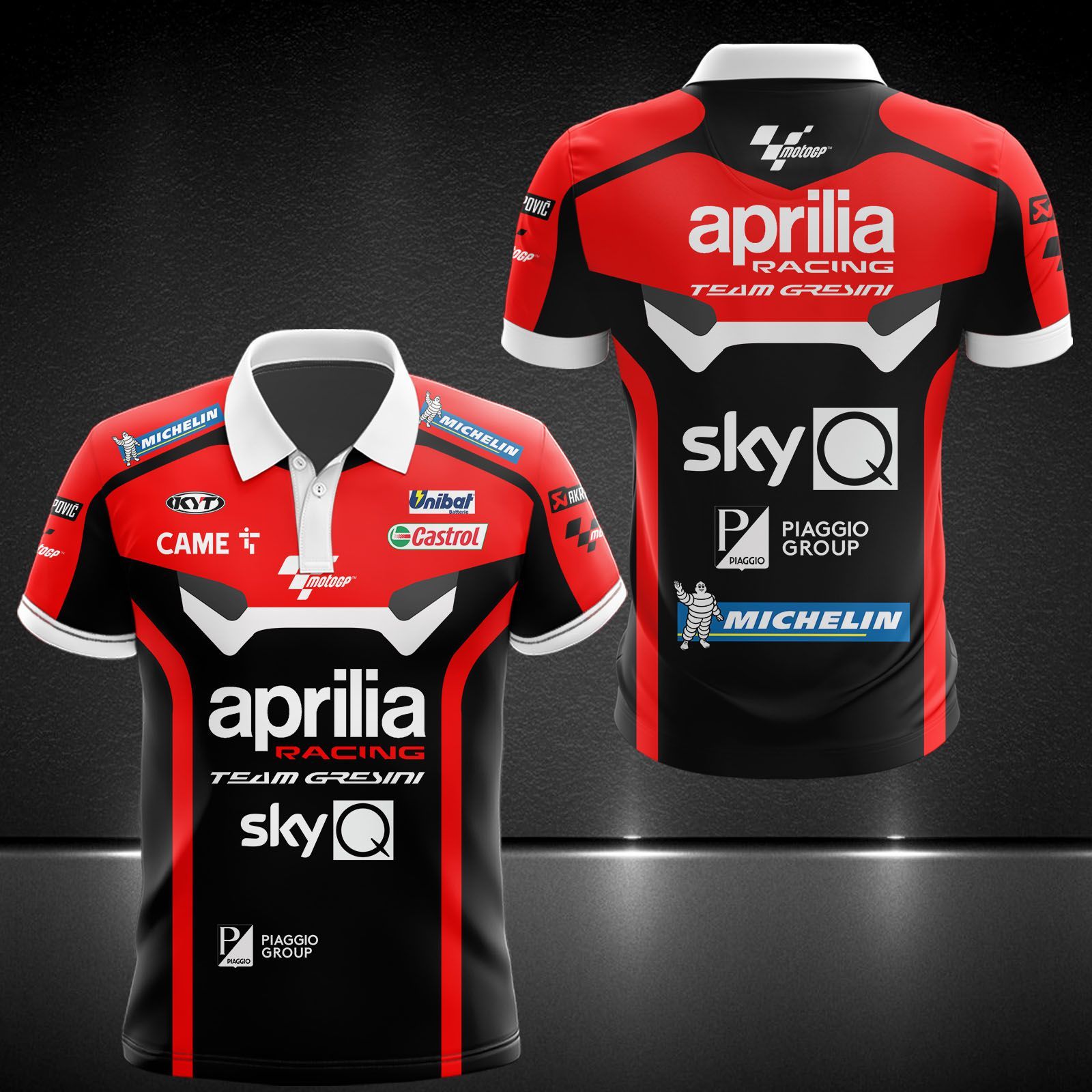 Aprilia Racing Team Gresini Printing T-Shirt, Polo, Hoodie, Zip, Bomber 9165