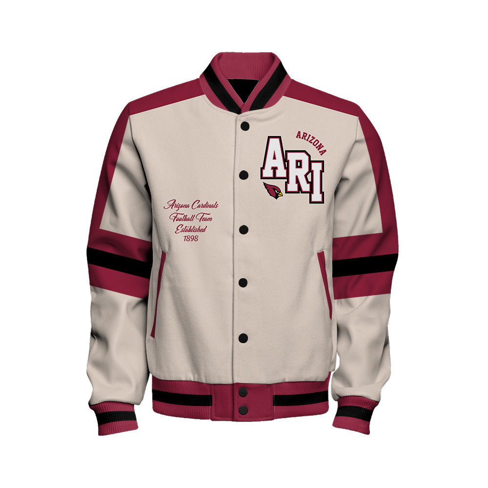 Arizona Cardinals - Feel The Power Unisex Varsity Jacket