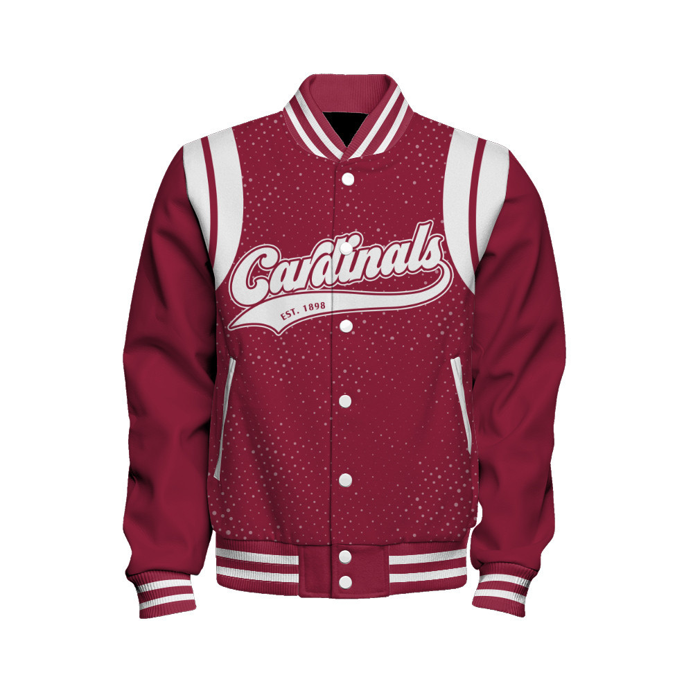 Arizona Cardinals National Football League Make Your Mark Unisex Varsity Jacket