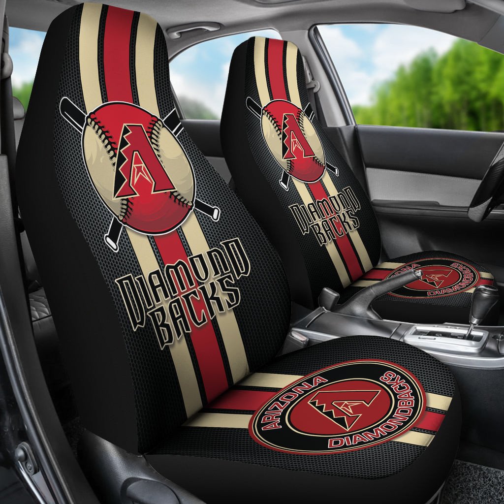 Arizona Diamondbacks Car Seat Covers MBL Baseball Ph220914-02