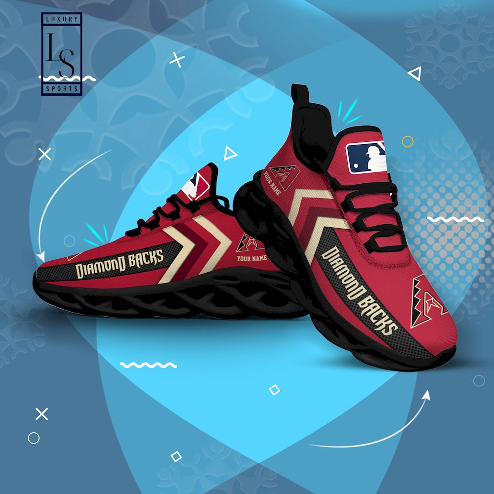 Arizona Diamondbacks Personalized Max Soul Shoes