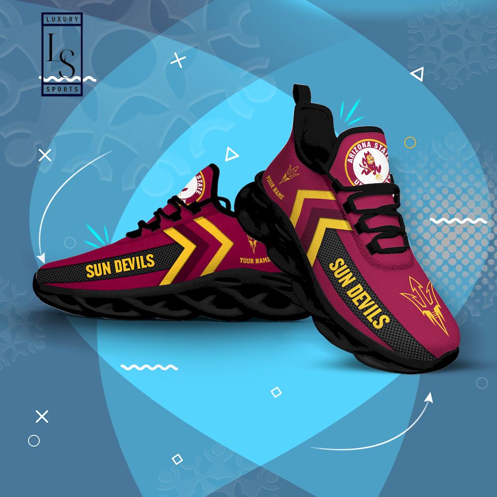 Arizona State Sun Devils Personalized Max Soul Shoes