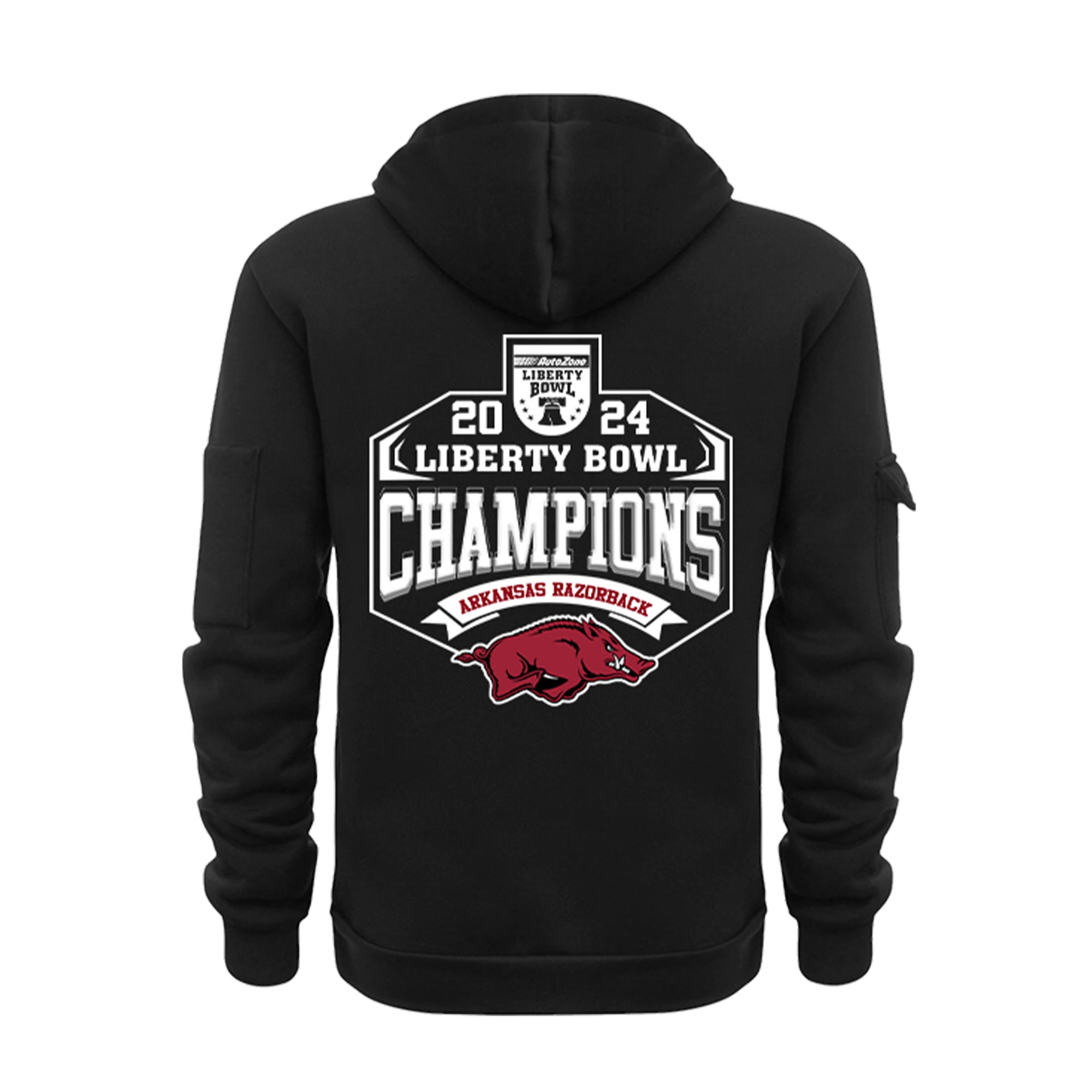 Arkansas Razorback Bowl Champion New Hoodie