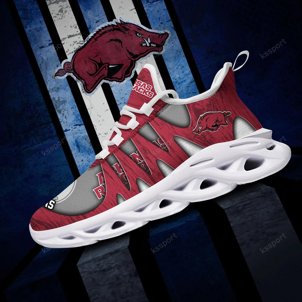 Arkansas Razorbacks Max Soul Shoes, Running Sneakers