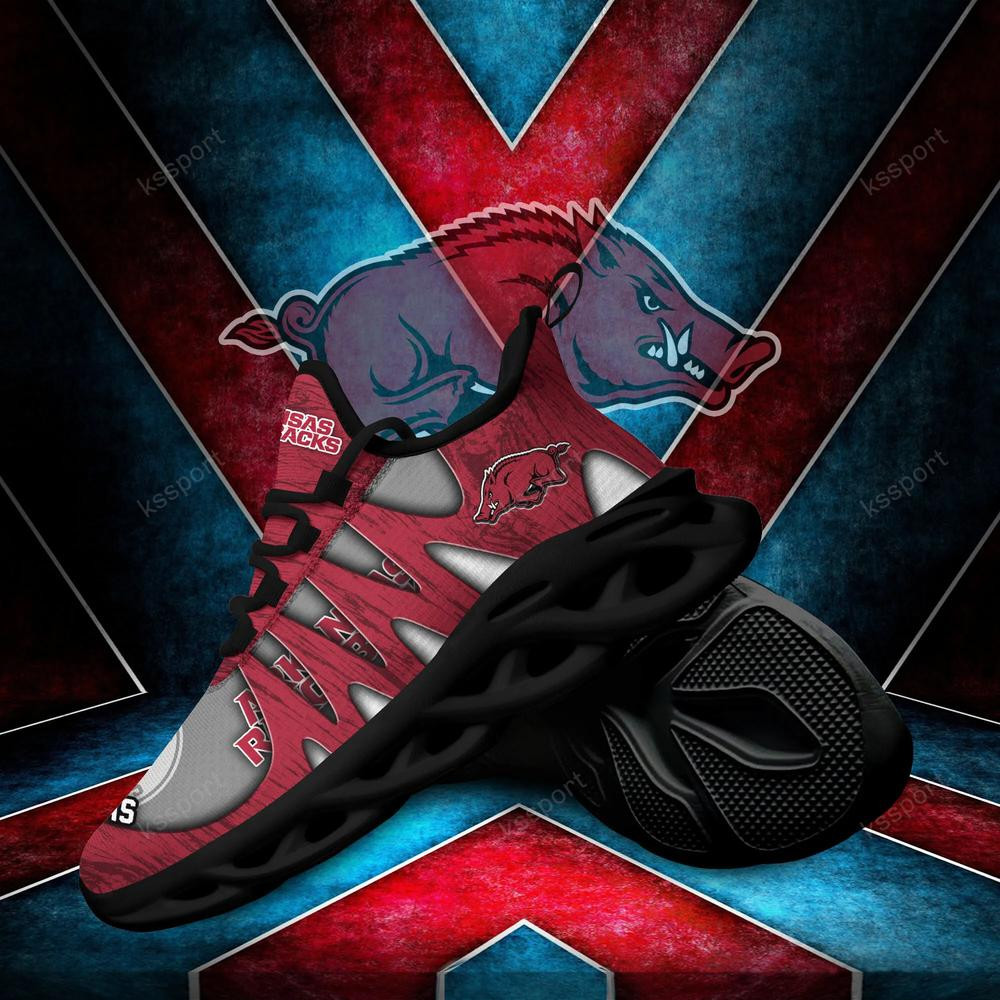 Arkansas Razorbacks Max Soul Shoes, Running Sneakers