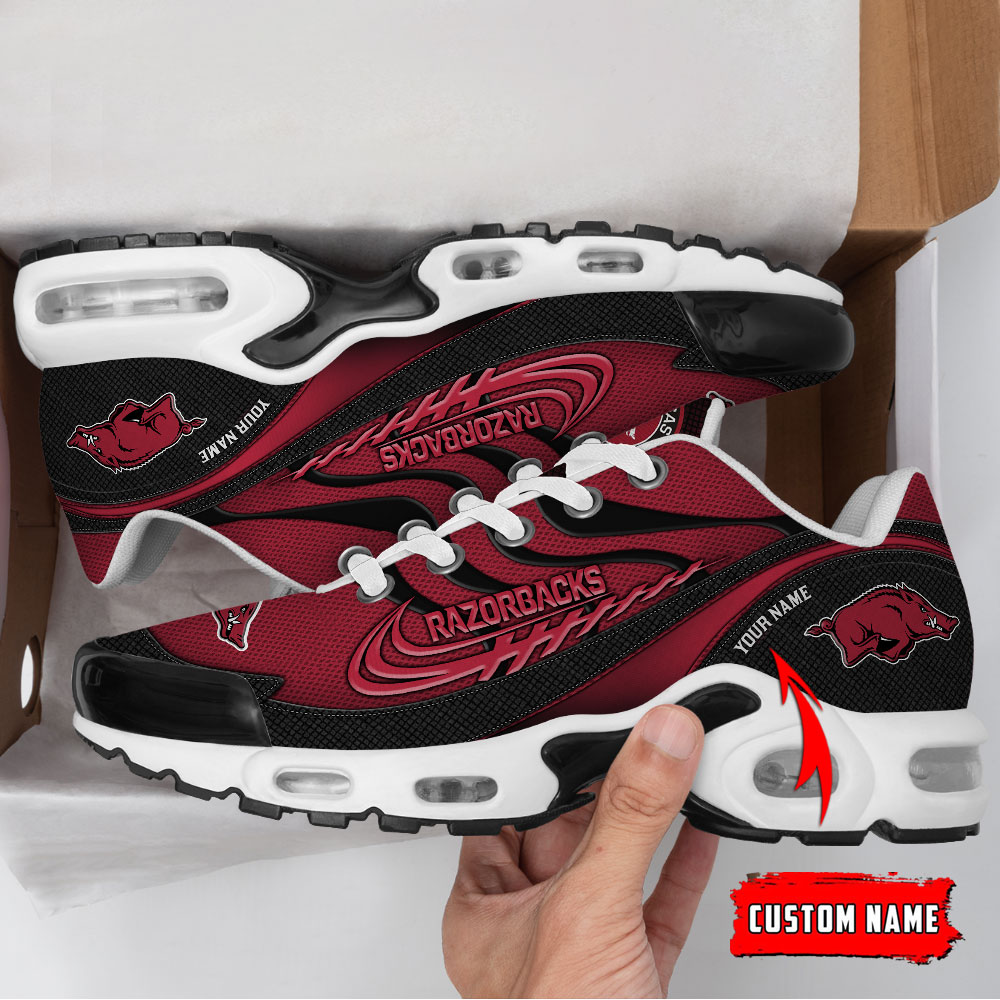 Arkansas Razorbacks Personalized Name Air Cushion Sports Shoes Sneaker KLTNS220541