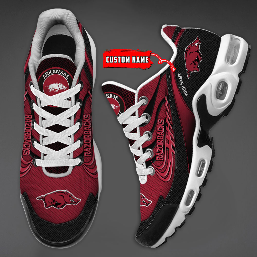 Arkansas Razorbacks Personalized Name Air Cushion Sports Shoes Sneaker KLTNS220541