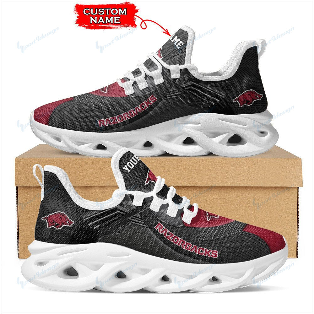 Arkansas Razorbacks Personalized YZ Running Sneakers