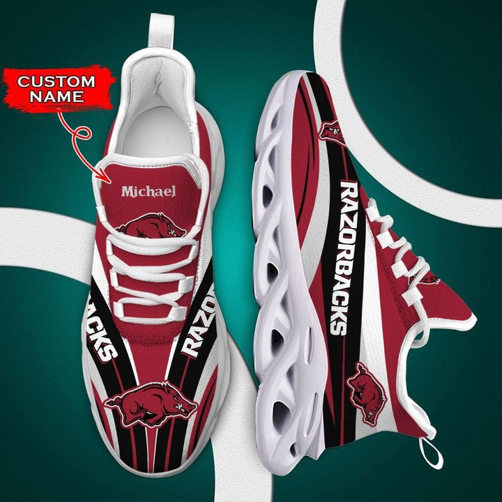 Arkansas Razorbacks running shoes V04