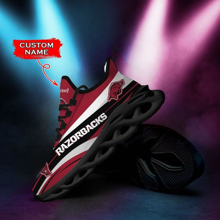 Arkansas Razorbacks running shoes V04