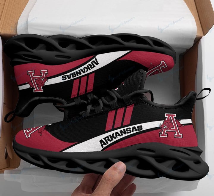Arkansas razorbacks YZ running sneakers
