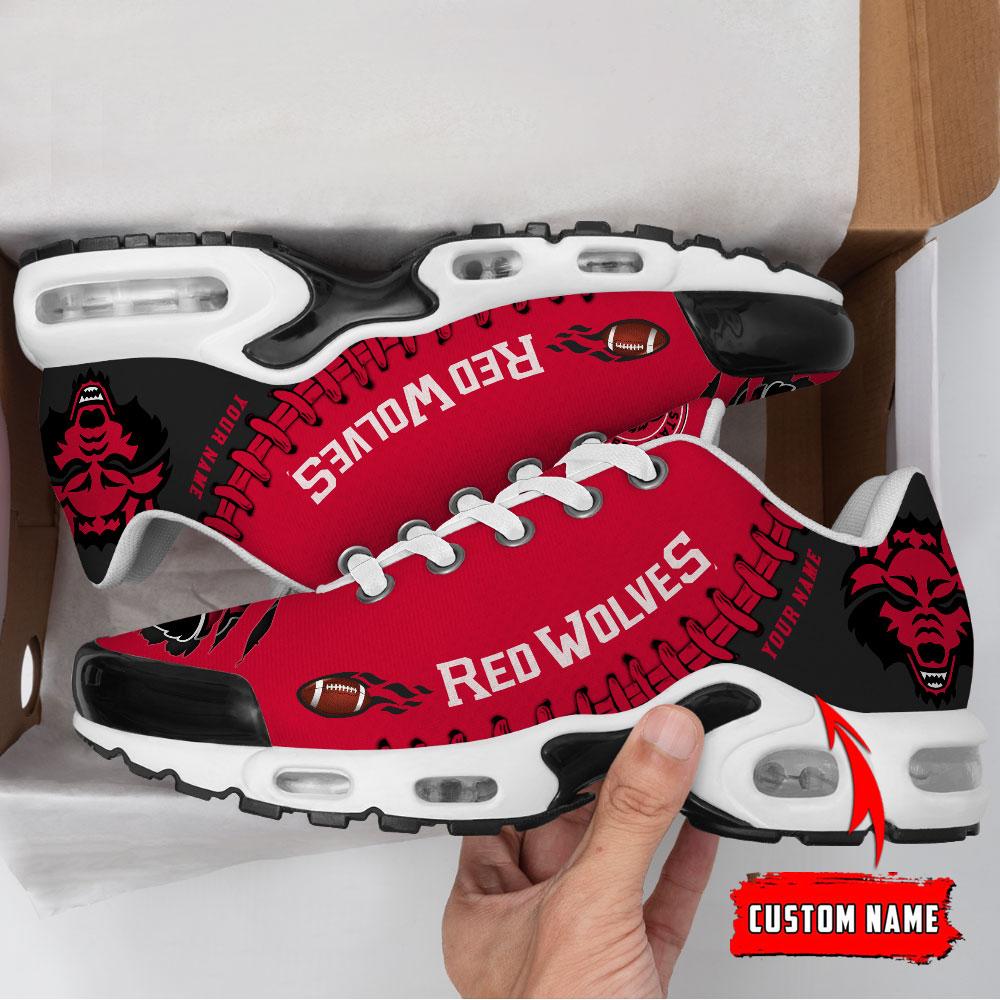 Arkansas State Red Wolves Personalized Name Air Cushion Sports Shoes Sneaker KLTNS220569