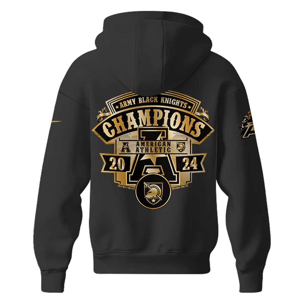 Army Black Knights American Athletic Champions Hoodie