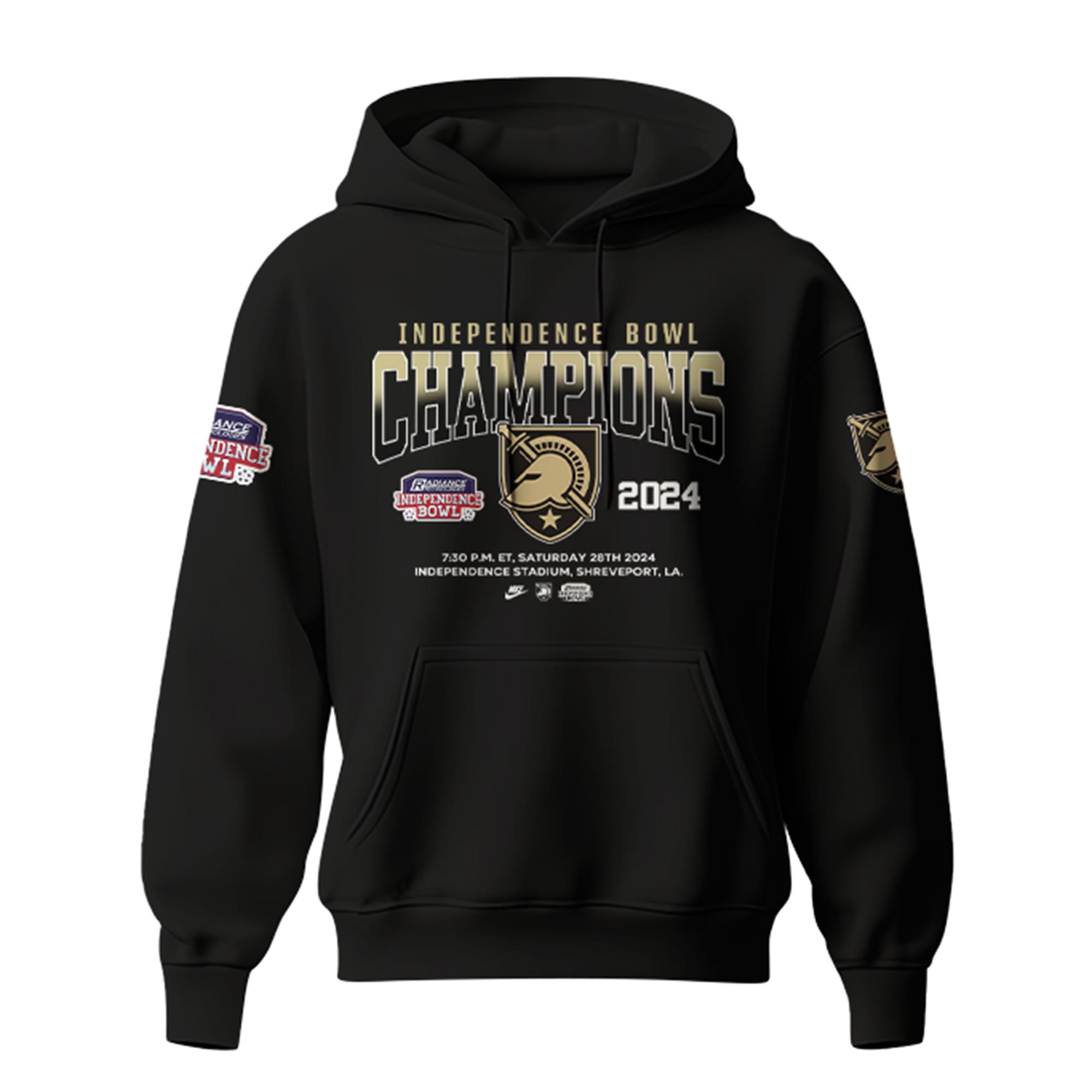 Army Black Knights Bowl Champion Hoodie Version