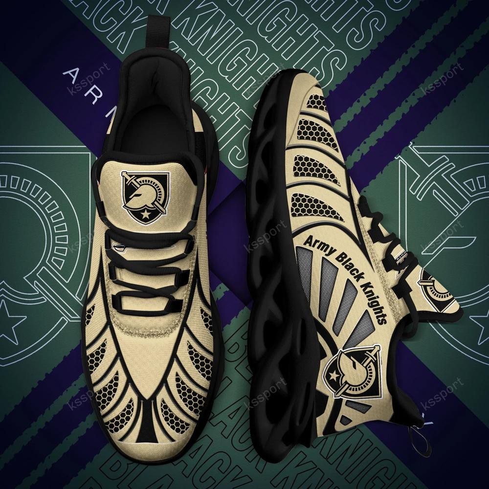 Army Black Knights Max Soul Clunky, Black And White Running Shoes