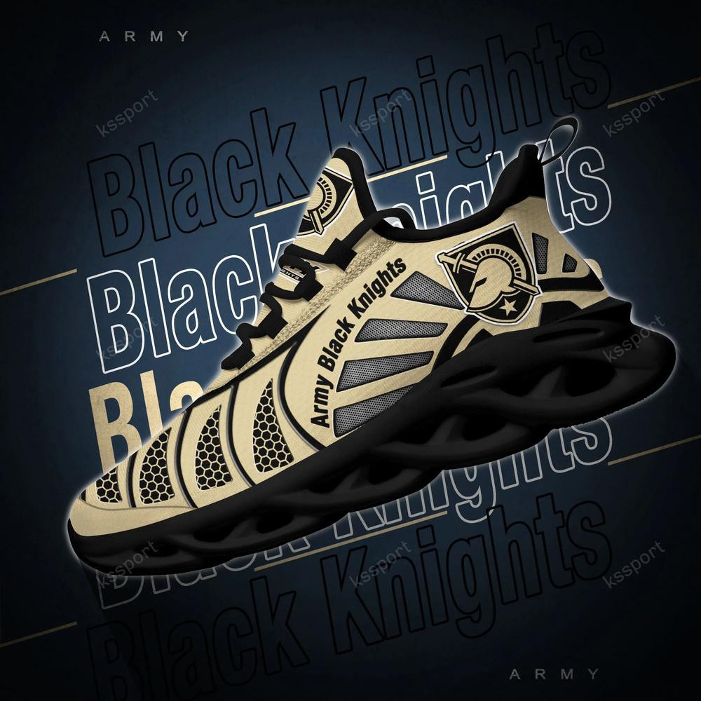 Army Black Knights Max Soul Clunky, Black And White Running Shoes