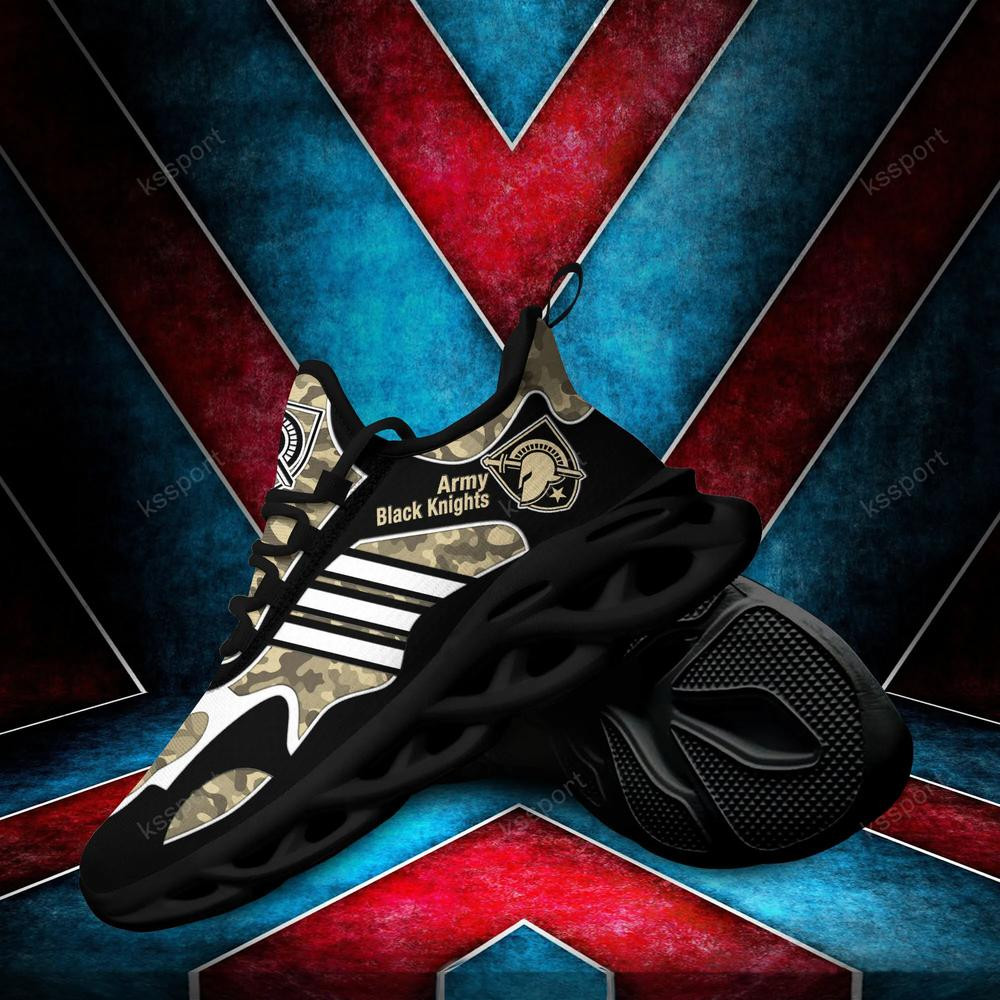 Army Black Knights Max Soul Clunky, Camo Running Sneakers For Fan Ever