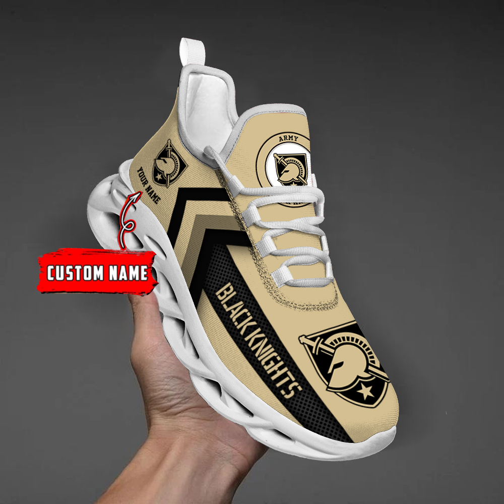 Army Black Knights Personalized Custom Name Max Soul Shoes DS003