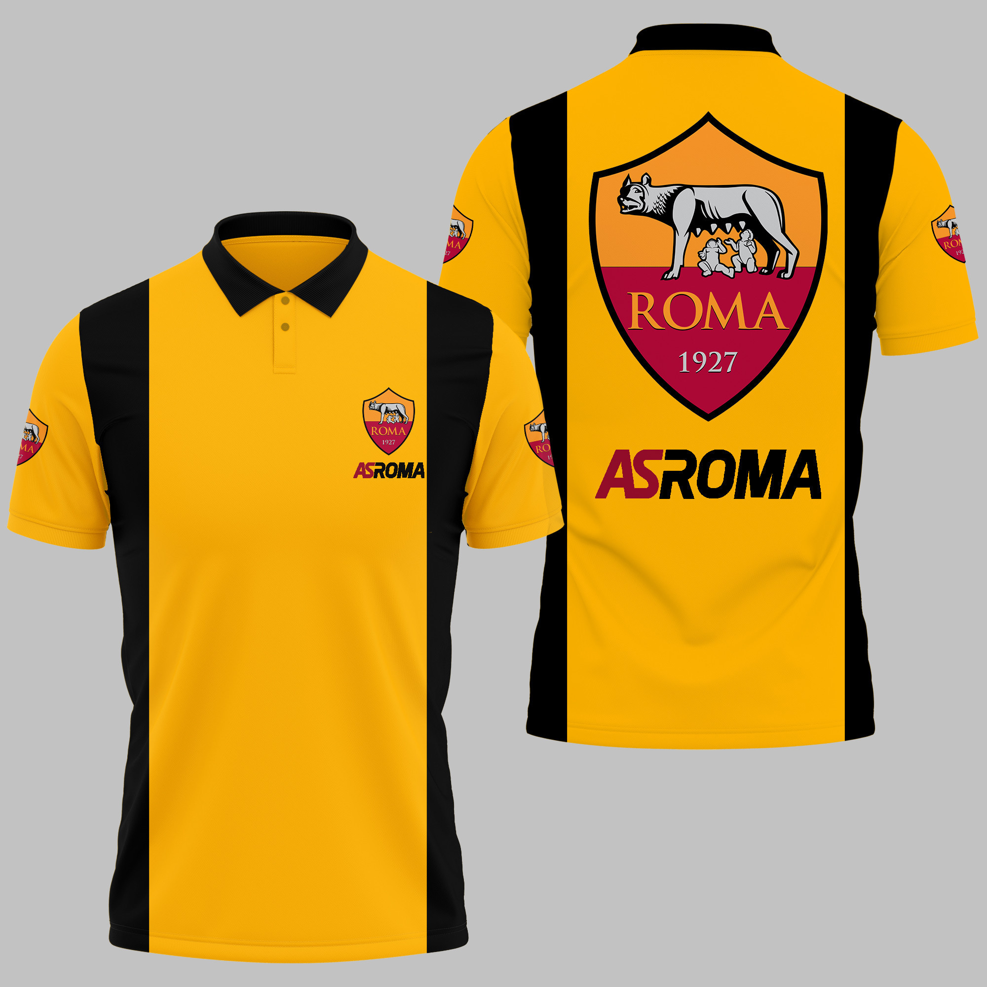 AS ROMA Polo Shirt Ver 10