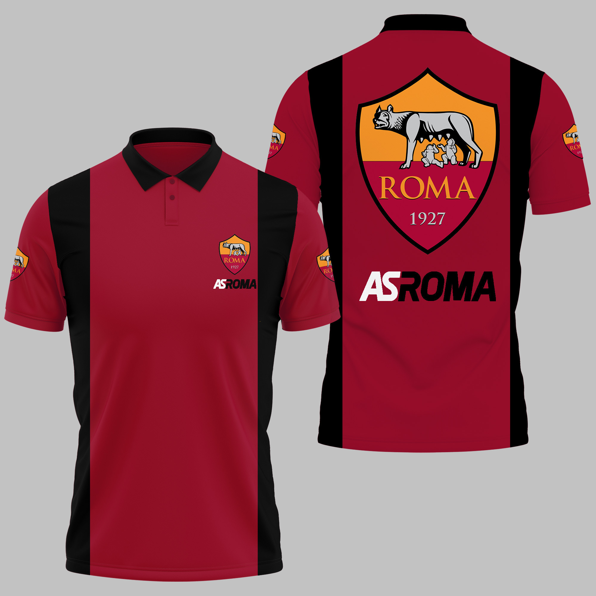 AS ROMA Polo Shirt Ver 10