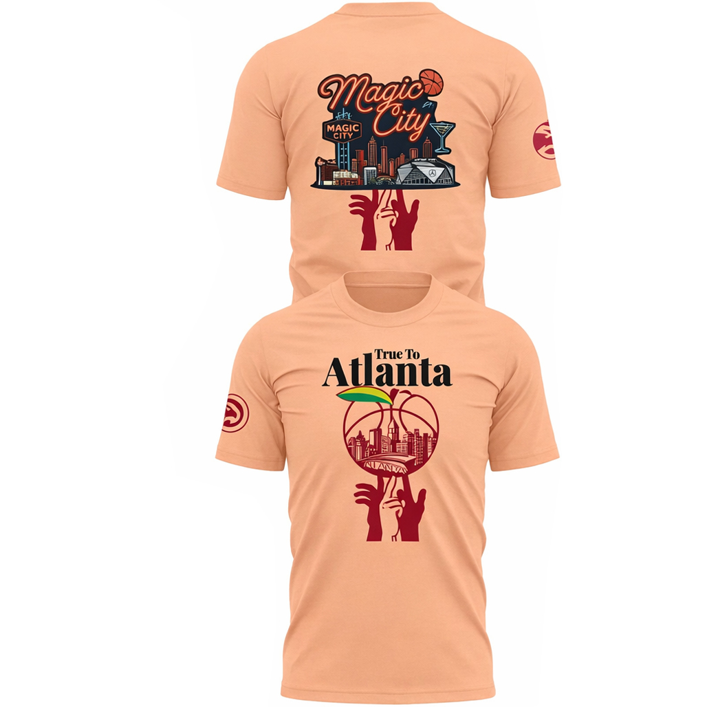 Atlanta Hawks Magic City True To Atlanta 2026 Shirt