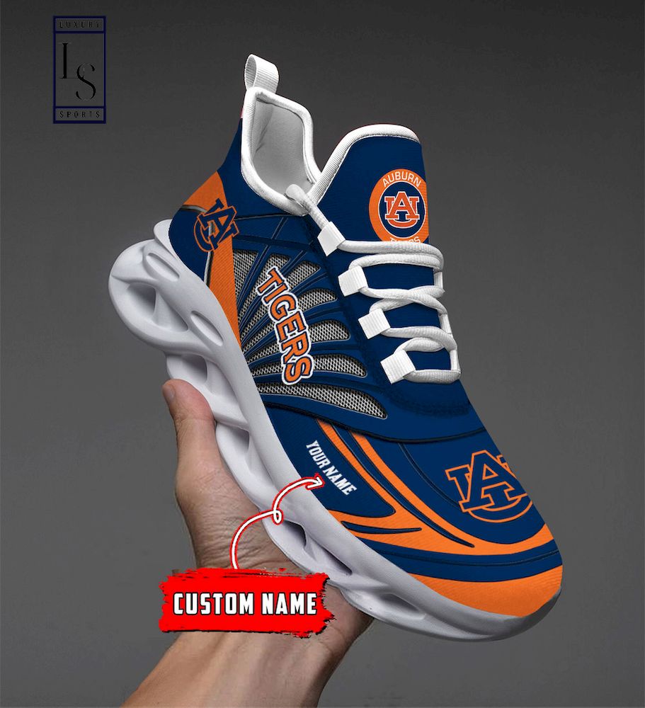 Auburn Tigers Custom Name Max Soul Shoes