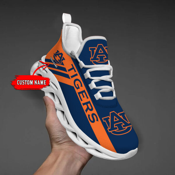 Auburn Tigers Custom Name PERSONALIZED MAX SOUL SHOES DS004