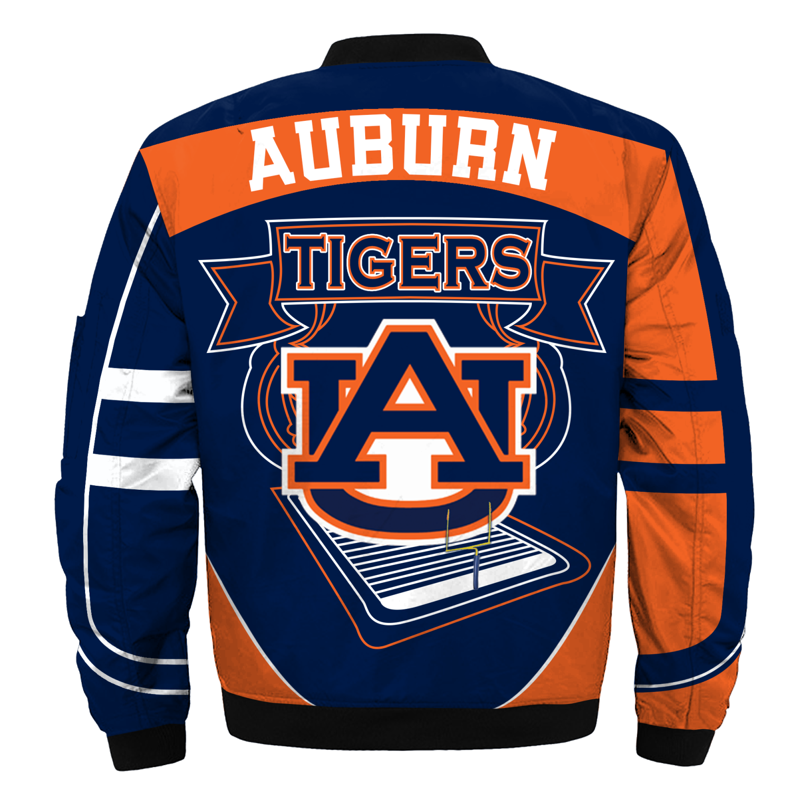 Auburn Tigers Jacket 3D Printed Fire Ball