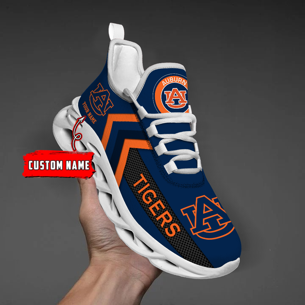 Auburn Tigers Personalized Custom Name Max Soul Shoes DS003