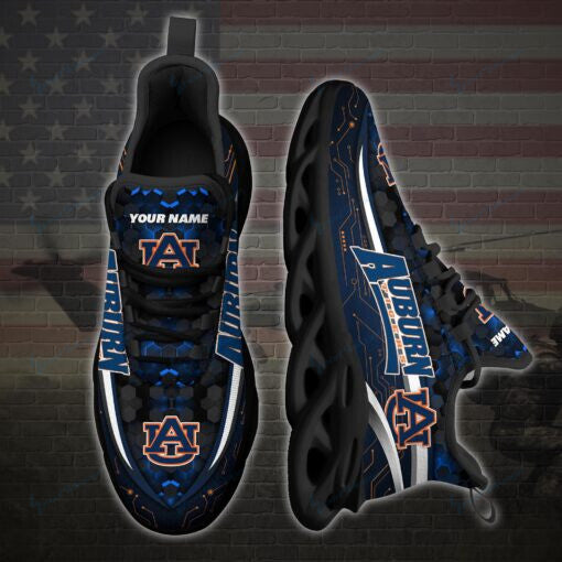 Auburn Tigers Personalized YZ Running Sneakers