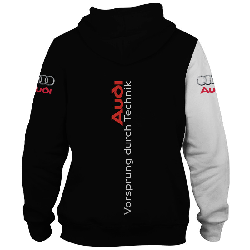Audi t-shirt hoodie apparel 3D full printing