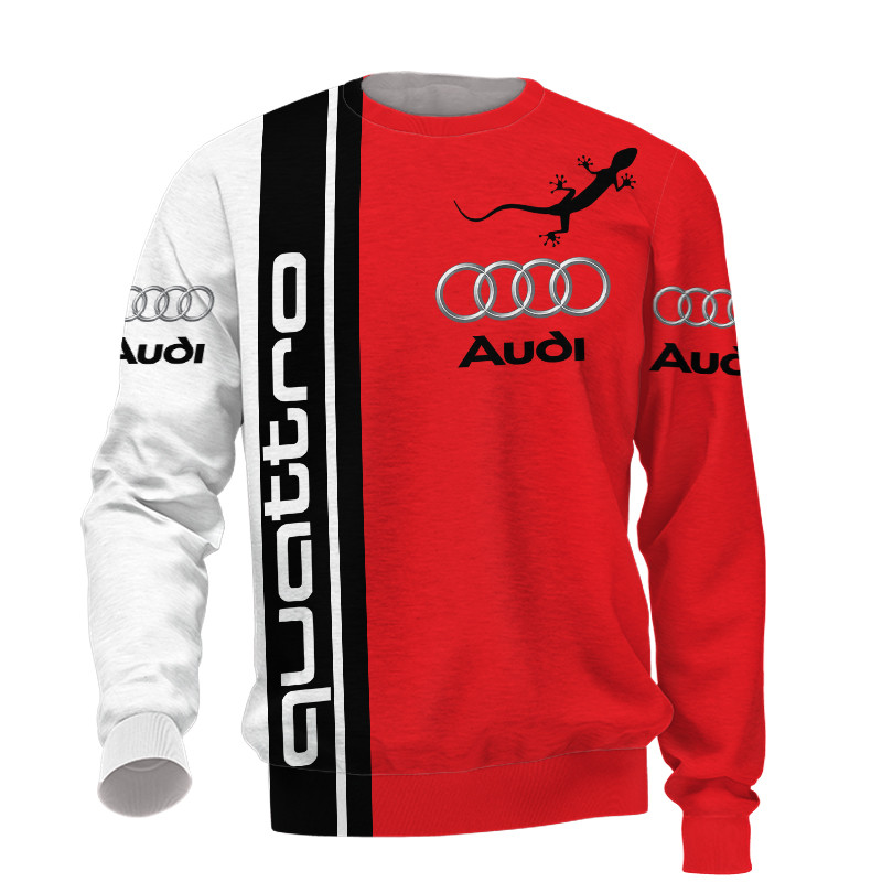 Audi t-shirt hoodie apparel 3D full printing