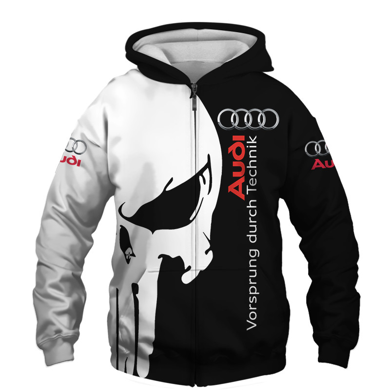 Audi t-shirt hoodie apparel 3D full printing