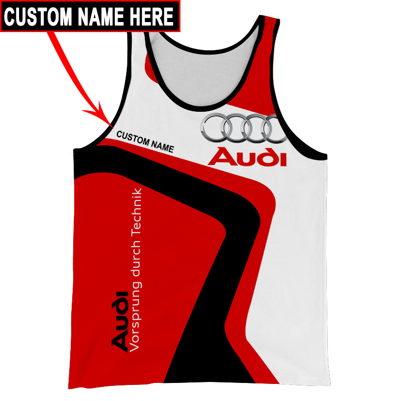 Audi t-shirt hoodie apparel 3D full printing